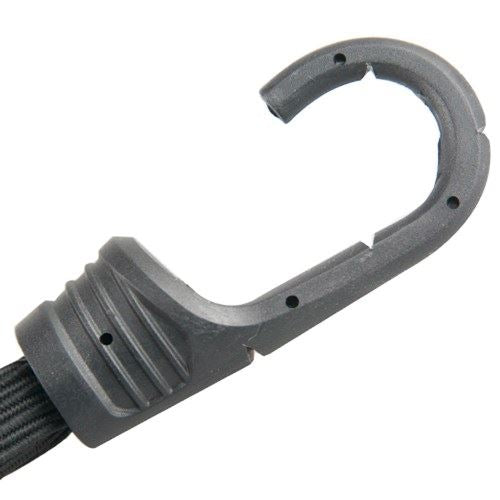 荷台用ゴムひもフック付 ブラック 13mm×0.6m 1本