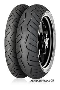 コンチロードアタック3 CR 110/80 ZR18 M/C 58W TL フロント 1本
