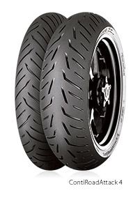 ContiRoadAttack 4 170/60 ZR17 M/C 72W TL Rear 1 pc.