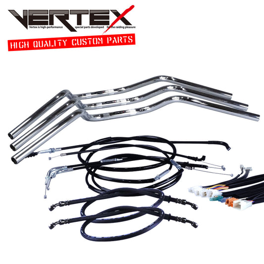 JAZZ ジャズ 全年式 AC09 クルージング ハンドル セット ブラック ワイヤー