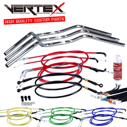 RZ250 85年 1AR クルージング ハンドル セット カラー ワイヤー