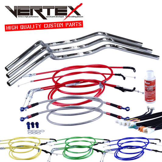 RZ250 85年 1AR クルージング ハンドル セット カラー ワイヤー