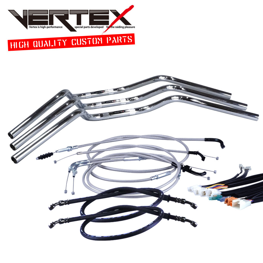 RZ250 85年 1AR クルージング ハンドル セット メッシュ ワイヤー