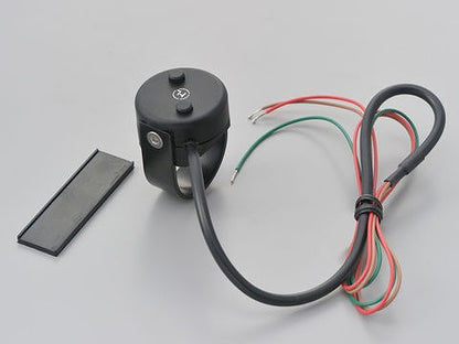 ハイサイダー 2ボタンプッシュスイッチ クラシック ブラック φ22.2 φ25.4