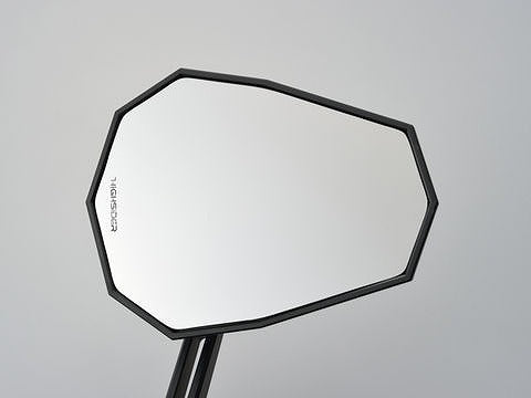 ハイサイダー ステルス X6 マットブラック 新保安基準適合サイズ 片側1本入り