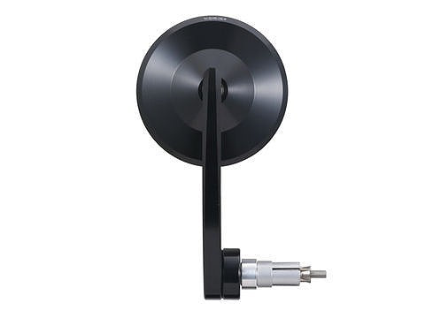 ハイサイダー バーエンドミラー モンタナ EVO ブラック 新保安基準適合サイズ 片側1本入り