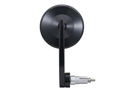 ハイサイダー バーエンドミラー モンタナ EVO ブラック 新保安基準適合サイズ 片側1本入り