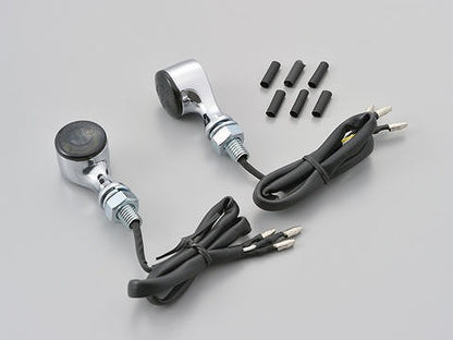 HIGHSIDER APOLLO CLASSIC Chrome Turn Signal, Set of 2