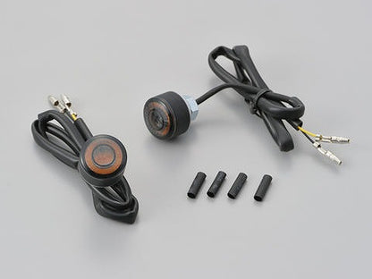 HIGHSIDER APOLLO Matte Black Turn Signals (Set of 2)