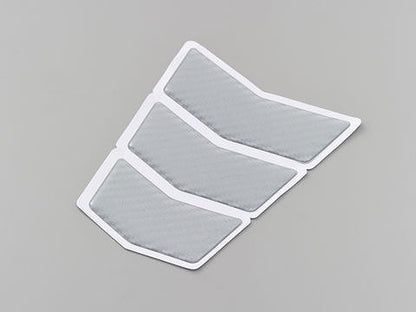 タンクパッド ポッティングタイプ シルバーカーボン調 Lサイズ 3ピース