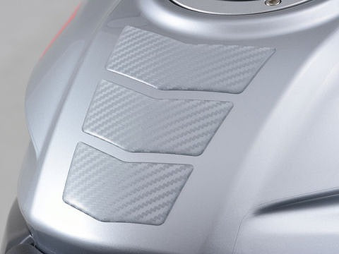 タンクパッド ポッティングタイプ シルバーカーボン調 Lサイズ 3ピース