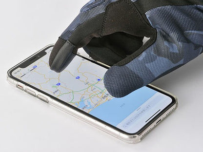 HenlyBegins HBG-052 Stretch Protect Gloves Camo XL Touchscreen Compatible