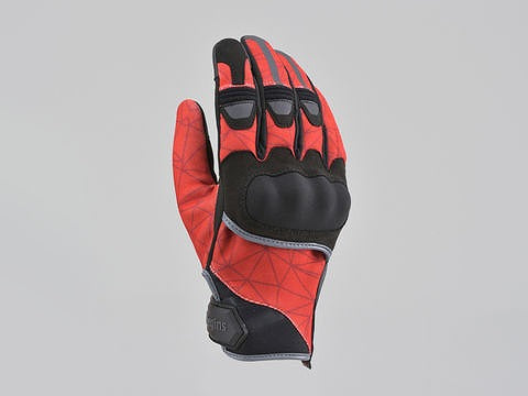 ヘンリービギンズ HBG-056 グラフィックプロテクト レッド Lサイズ タッチパネル対応