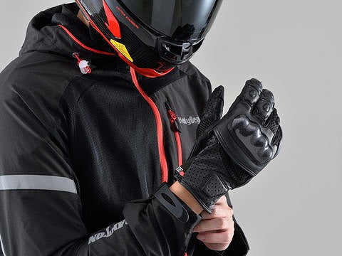 HenlyBegins HBG-053 Sports Mesh Gloves Black M Size