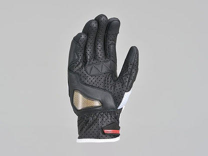 HenlyBegins HBG-053 Sports Mesh Gloves Black/White M size