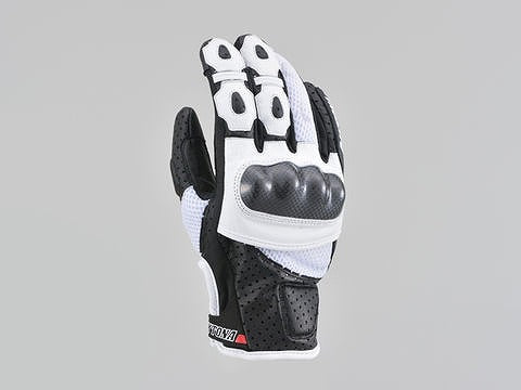 ヘンリービギンズ HBG-053 スポーツメッシュグローブ ブラック/ホワイト XLサイズ