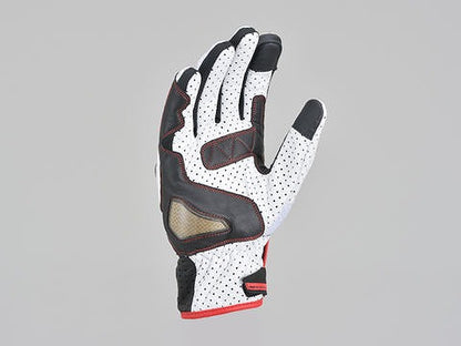 ヘンリービギンズ HBG-053 スポーツメッシュグローブ ブラック/ホワイト/レッド Lサイズ