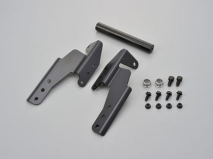 スクリーンオフセットブラケット スチール製黒塗装仕上げ φ22.2×155mm V-STROM25