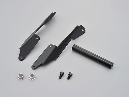 スクリーンマウントバーホルダー スチール製艶消し黒塗装仕上げ 155mm/φ22.2 NC750X