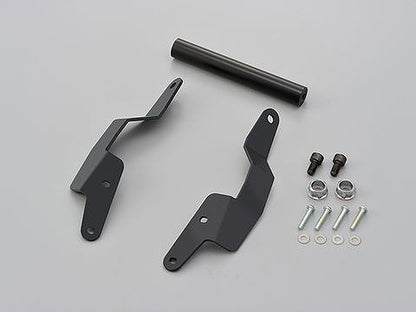 スクリーンマウントバーホルダー スチール製艶消し黒塗装仕上げ 155mm/φ22.2 NC700 NC750X