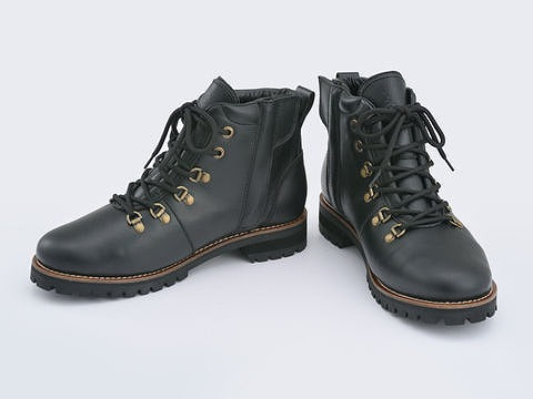 Henry Beguelin HBS-005 Black 25.5cm Mountain Boots