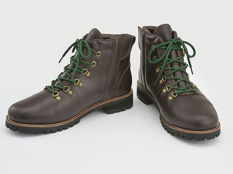 HenlyBegins HBS-005 Brown 23.5cm Mountain Boots