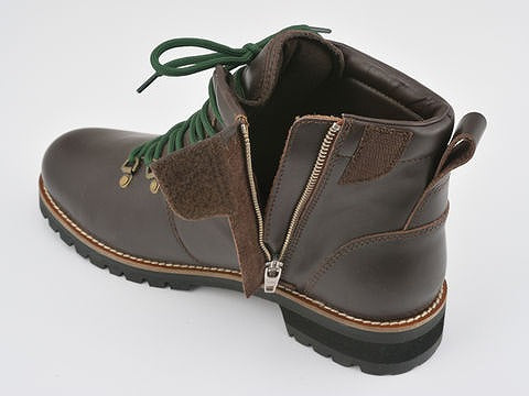 HenlyBegins HBS-005 Brown 23.5cm Mountain Boots