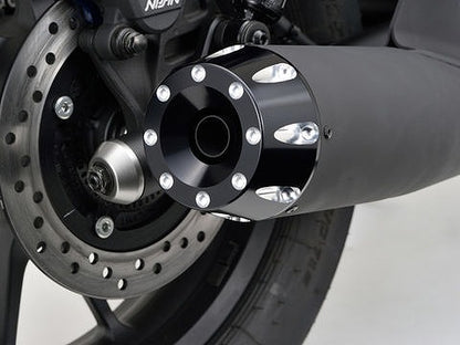 Megaphone Type Exhaust Black End for Rebel 250