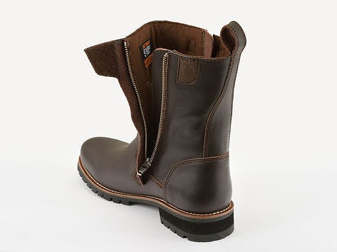 ヘンリービギンズ HBS-004 ダークブラウン 25.0cm エンジニアブーツ