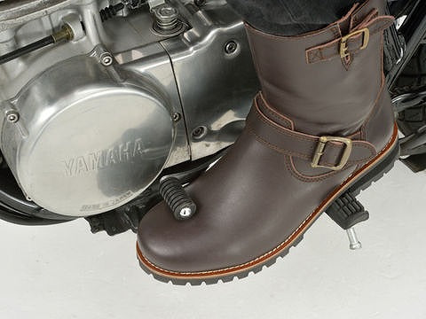 ヘンリービギンズ HBS-004 ダークブラウン 25.0cm エンジニアブーツ