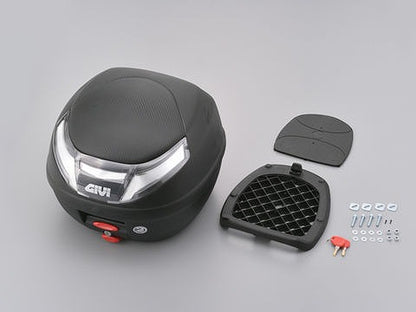 ジビ E260NX MICRO2 未塗装ブラック 398×393×308mm スモークレンズ ベース込み2.7kg 26L
