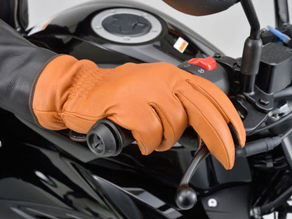HBG-057 Domestic Winter Gloves with Inward Seams, Chestnut, L Size
