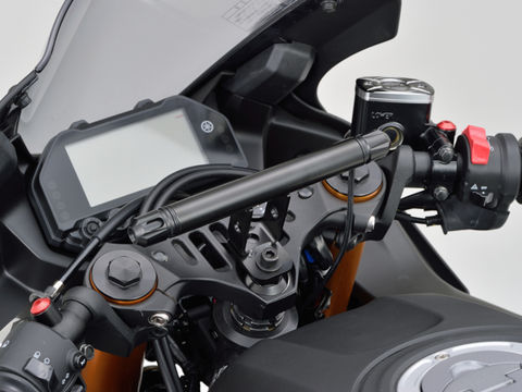 マルチバーUSB電源 タイプC ブラック 155mm ステムクランプ スタンダード