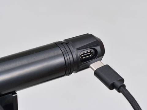 マルチバーUSB電源 タイプC ブラック 155mm ハンドルポストクランプタイプ スタンダード