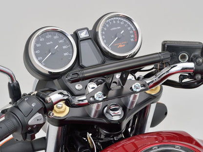 マルチバーUSB電源 タイプC ブラック 155mm ハンドルポストクランプタイプ スタンダード