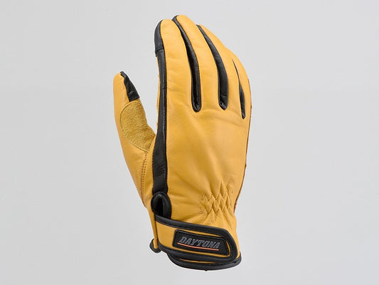 HBG-109 カウレザーグローブ メンズ用 男性用 イエロー Lサイズ 牛革