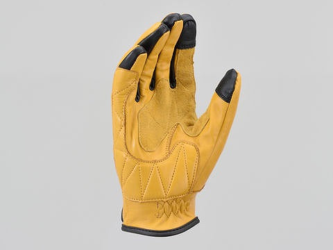 HBG-109 カウレザーグローブ メンズ用 男性用 イエロー XLサイズ 牛革