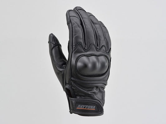 HBG-110 カウレザープロテクターグローブ メンズ用 男性用 ブラック Mサイズ 牛革