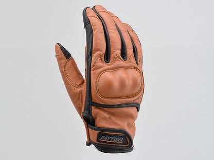 HBG-110 カウレザープロテクターグローブ メンズ用 男性用 ブラウン Lサイズ 牛革