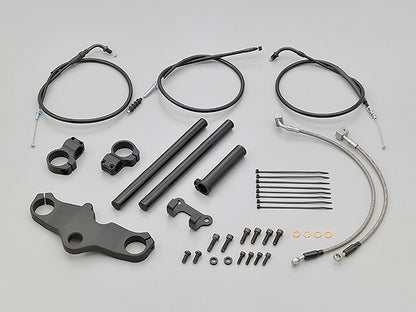Separate Handlebar Set, Matte Black, GB350/S