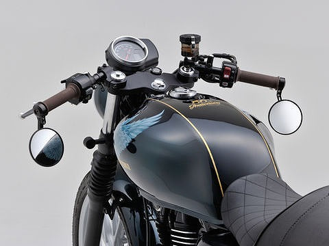 Separate Handlebar Set, Matte Black, GB350/S