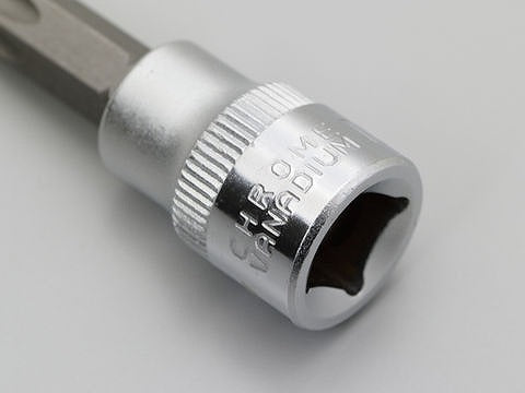 ヘクサロビュラ穴用ソケット トルクス T-20