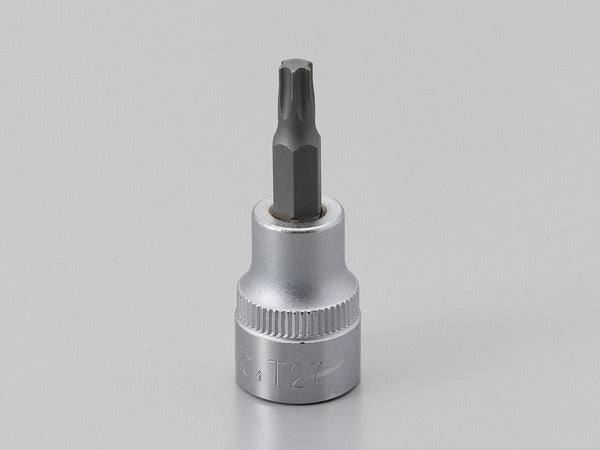 ヘクサロビュラ穴用ソケット トルクス T-27
