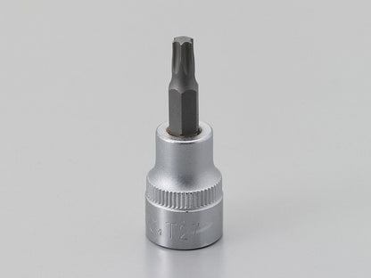 ヘクサロビュラ穴用ソケット トルクス T-27