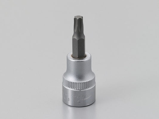 ヘクサロビュラ穴用ソケット トルクス T-27