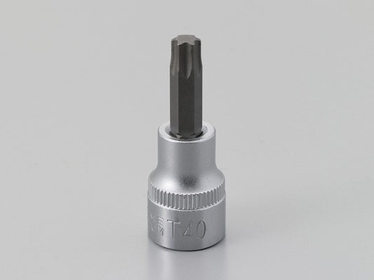 ヘクサロビュラ穴用ソケット トルクス T-40