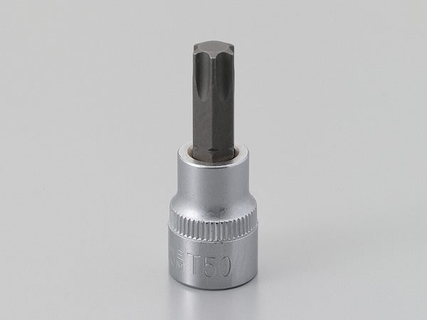 ヘクサロビュラ穴用ソケット トルクス T-50