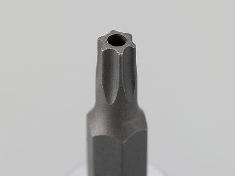 ヘクサロビュラ穴用ソケット ピン付きトルクス T-25H