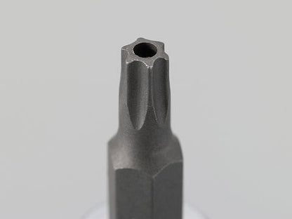 ヘクサロビュラ穴用ソケット ピン付きトルクス T-25H