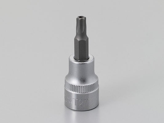 ヘクサロビュラ穴用ソケット ピン付きトルクス T-27H
